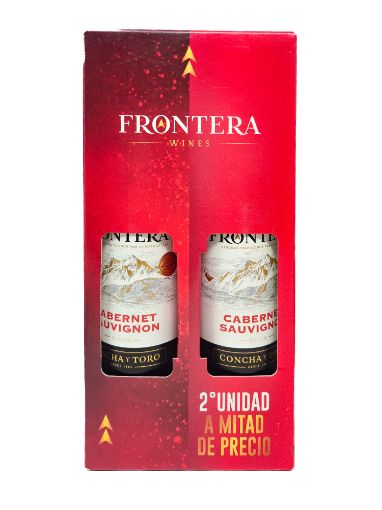 Imagen de OFERTA VINO FRONTERA CABERNET SAUVIGNON 2DO MITAD DE PRECIO 1500 ml 