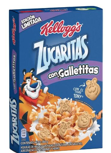 Imagen de CEREAL KELLOGGS ZUCARITAS CON GALLETITAS CAJA 360.00 G