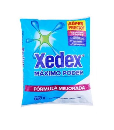 Imagen de DETERGENTE XEDEX EN POLVO MÁXIMO PODER 2300 G