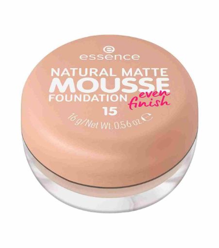 Imagen de BASE ESSENCE PARA MAQUILLAJE MOUSSE NATURAL MATTE 15 1 UND