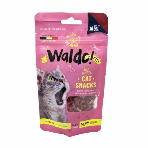 Imagen de BOCADILLOS PARA GATO WALDO SABOR SALMÓN 85.00 G