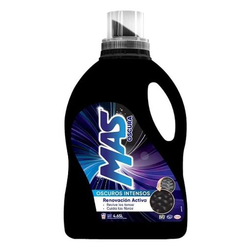 Imagen de DETERGENTE LIQUIDO MAS COLOR ROPA OSCURA 4650.00 ML