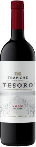 Imagen de VINO TINTO TRAPICHE TESORO MALBEC 2021 750.00 ML