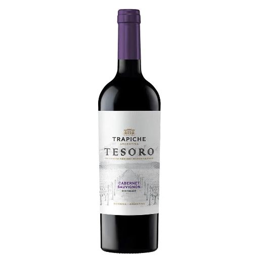 Imagen de VINO TINTO TRAPICHE TESORO CABERNET SAUVIGNON 750.00 ML