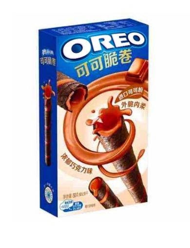 Imagen de BARQUILLO OREO WAFER ROLL CHOCOLATE 50.00 G