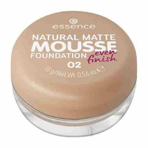 Imagen de BASE ESSENCE PARA MAQUILLAJE MOUSSE NATURAL MATTE 02 1 UND