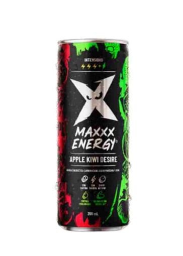 Imagen de BEBIDA MAXXX ENERGY ENERGETICA MANZANA KIWI  350.00 ML