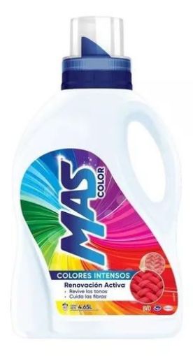 Imagen de DETERGENTE LIQUIDO MAS COLOR CUIDADO & RENOVACIÓN 4650.00 ML