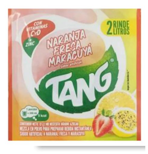 Imagen de BEBIDA TANG EN POLVO MIX NARANJA FRESA MARACUYÁ 13.00 G