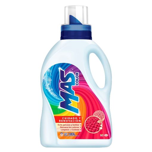 Imagen de DETERGENTE LIQUIDO MAS COLOR CUIDADO & RENOVACIÓN 1830.00 ML