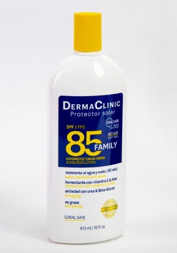 Imagen de PROTECTOR SOLAR DERMACLINIC FAMILIA FACTOR 85 473.00 ML