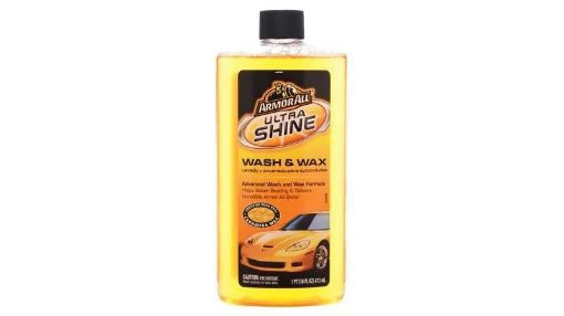 Imagen de SHAMPOO ARMOR ALL PARA  AUTO CON CERA ULTRA SHINE 473.00 ML