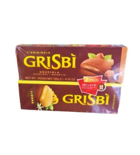 Imagen de OFERTA GRISBI 300 G-2 UND GALLETAS LIMÓN AVELLANA 300.00 G