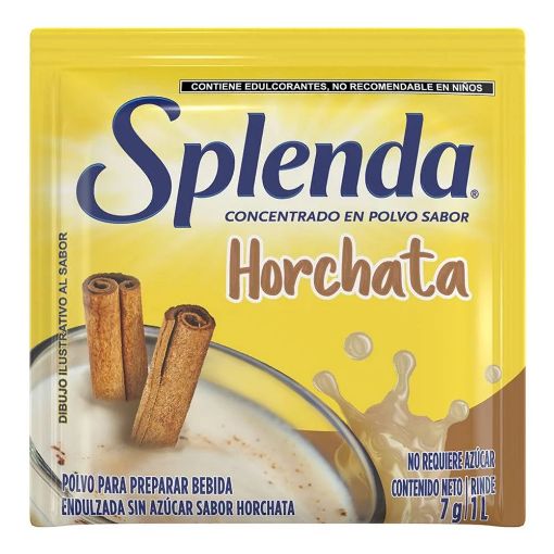 Imagen de BEBIDA SPLENDA EN POLVO HORCHATA 7.00 G