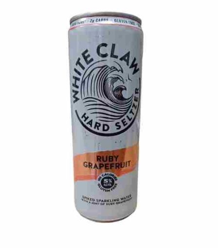 Imagen de BEBIDA ALCOHÓLICA  WHITE CLAW HARD SELTZER RUBY GRAPEFRUIT LATA 355.00 ML