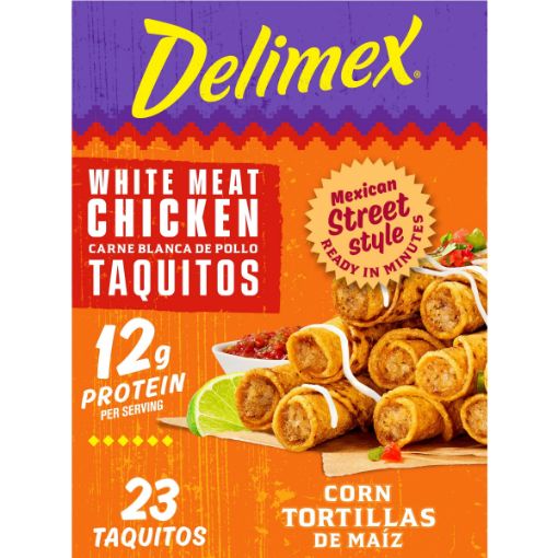 Imagen de TACO DELIMEX DE POLLO CONGELADOS 23.00 UND