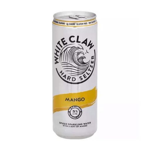 Imagen de BEBIDA ALCÓHOLICA WHITE CLAW HARD SELTZER MANGO LATA 355.00 ML