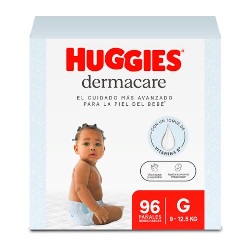 Imagen de PAÑAL HUGGIES DERMACARE DESECHABLE TALLA G|3  96.00 UND