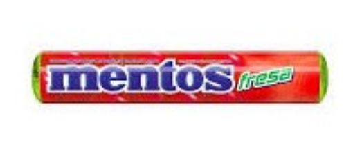 Imagen de CARAMELOS MENTOS MASTICABLES FRESA 29.04 G