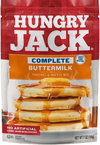 Imagen de MEZCLA  HUNGRY JACK PARA PANCAKE Y WAFLE COMPLETE 198.00 G