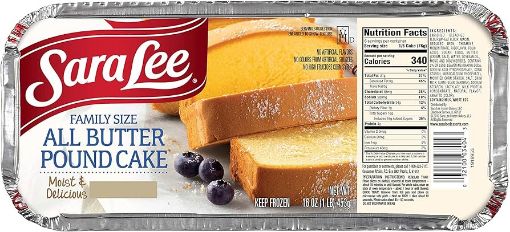 Imagen de QUEQUE SECO SARA LEE CLASICO CONGELADO 453.00 G