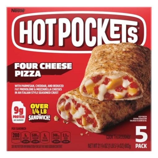 Imagen de BURRITO HOTPOCKETS DE PIZZA CON CUATRO QUESOS 5 PACK 602.00 G