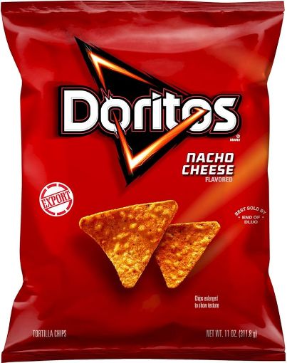 Imagen de TORTILLAS CHIPS DORITOS NACHO CHEESE 311.80 G