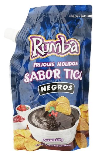 Imagen de FRIJOL RUMBA SABOR TICO NEGRO MOLIDO 350.00 G