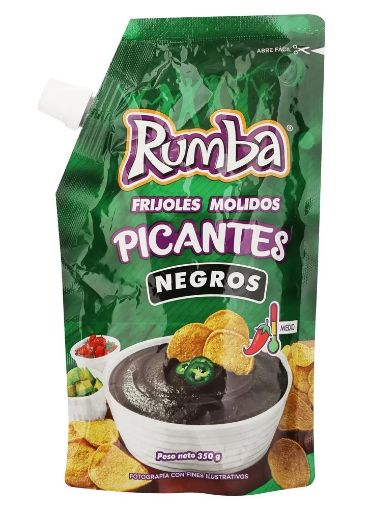 Imagen de FRIJOL RUMBA NEGRO MOLIDO PICANTE MEDIO 350.00 G