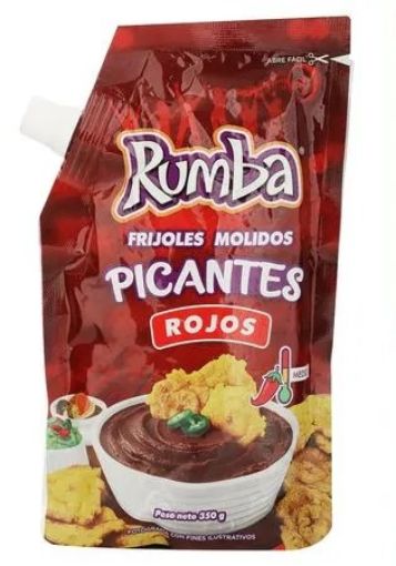 Imagen de FRIJOL RUMBA ROJO MOLIDO PICANTE MEDIO 350.00 G