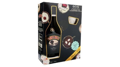 Imagen de OFERTA BAILEYS 750 ML - CREMA IRLANDESA 750 ML + COPA DE HELADOS