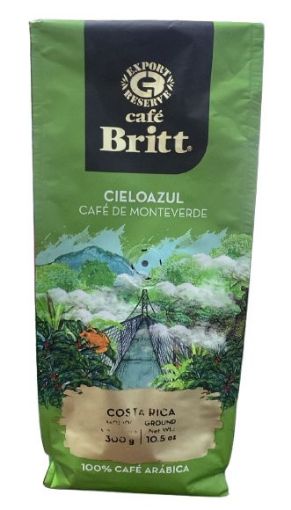Imagen de CAFÉ BRITT MONTEVERDE CIELOAZUL MOLIDO 300.00 G