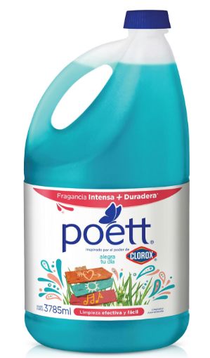 Imagen de DESINFECTANTE POETT AROMA FRESCO DESPERTAR GALON 3785.00 ML