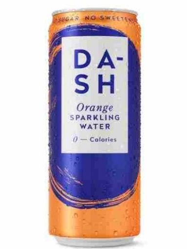 Imagen de BEBIDA GASIFICADA DA-SH WATER SABOR NARANJA CERO 330.00 ML