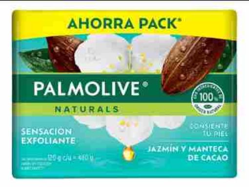 Imagen de JABON DE TOCADOR PALMOLIVE NATURALS MENTA Y EUCALIPTO AHORRA PACK 4 UND 480.00 G