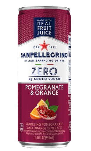 Imagen de BEBIDA SAN PELLEGRINO GRANADA Y NARANJA ZERO LATA 330.00 ML