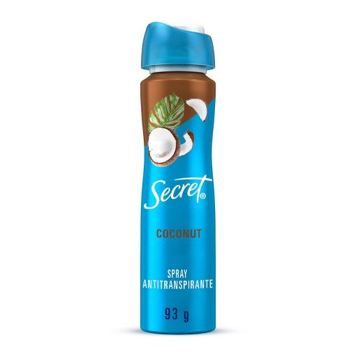 Imagen de DESODORANTE SECRET COCONUT PARA MUJER EN AEROSOL 150 ML