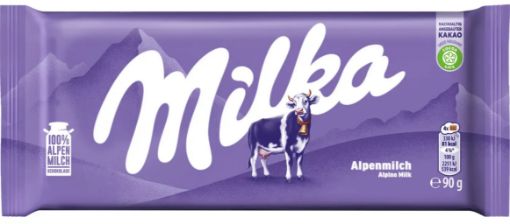 Imagen de CHOCOLATE MILKA CON LECHE DE LOS ALPES  90 G