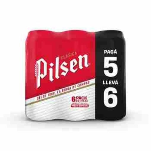 Imagen de OFERTA PILSEN 2838 ML - 5 UND CERVEZA  + 1 GRATIS 