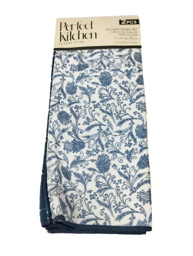 Imagen de SET DE TOALLAS DE COCINA HOME LIVING 40X70 CM #768-143875 2 UND