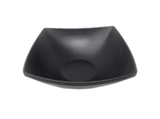 Imagen de PLATO BIG HOME DE MELAMINA NEGRO CUADRADO HONDO  #BG-8218-6-5BLK 1 UND