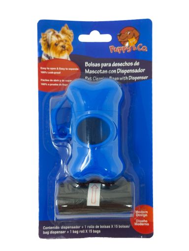 Imagen de SET DE BOLSAS PUPPY & CO PARA DESECHOS DE MASCOTA #847-M2526 1 UND
