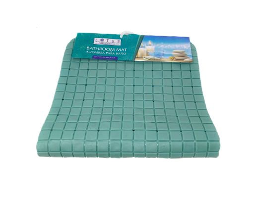 Imagen de ALFOMBRA LOTUS PARA BAÑO 68X36CM #99537 1 UND
