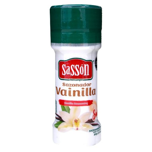 Imagen de SAZONADOR  SASSON  EN POLVO SABOR VAINILLA 80 G