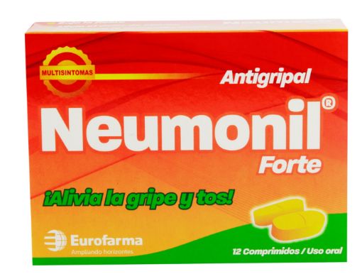 Imagen de ANTIGRIPAL NEUMONIL FORTE MULTISINTOMAS 12 UND