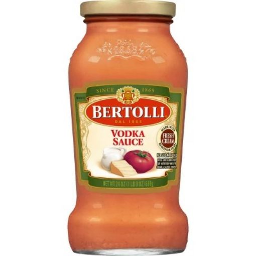 Imagen de SALSA BERTOLLI BASE DE VODKA PARA ADEREZAR 680 G
