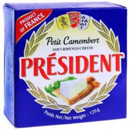 Imagen de QUESO PETIT CAMEMBERT  PRESIDENT 125 G