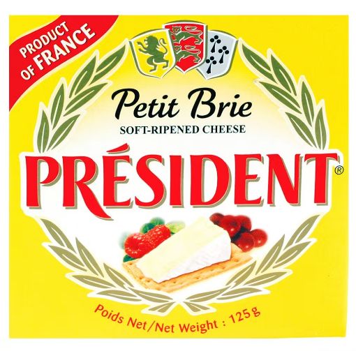 Imagen de QUESO PETIT BRIE PRESIDENT 125 G