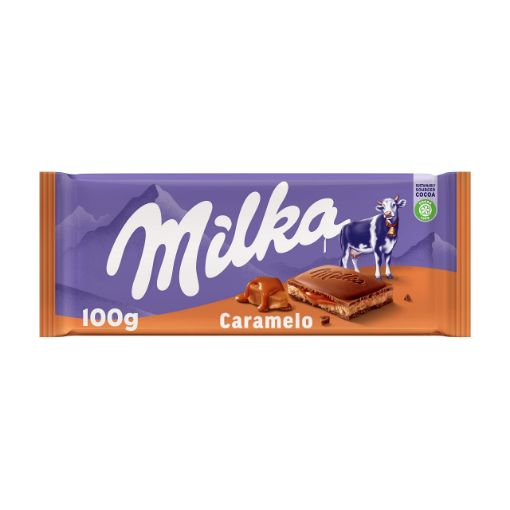 Imagen de CHOCOLATE MILKA CARAMEL-CREME 100.00 G