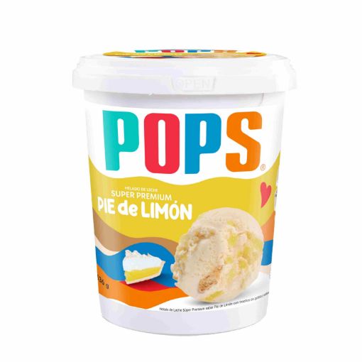 Imagen de HELADO POPS PIE DE LIMÓN SUPER PREMIUM 536.00 G